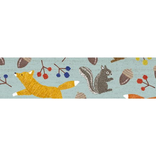 Embroidery Fox & Squirrel MT Washi Tape
