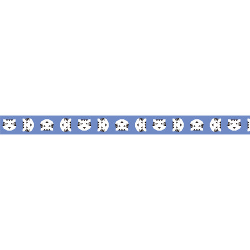 Papier Tigre Le Tigre Blue MT Washi Tape