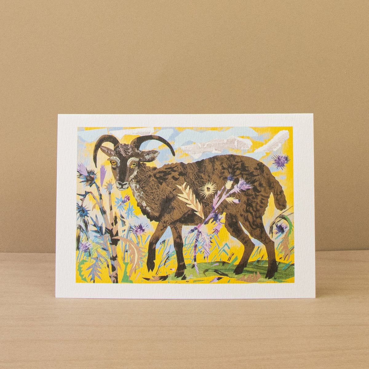 Pack Of 10 Notecards & Envelopes - Soay Sheep & Hare