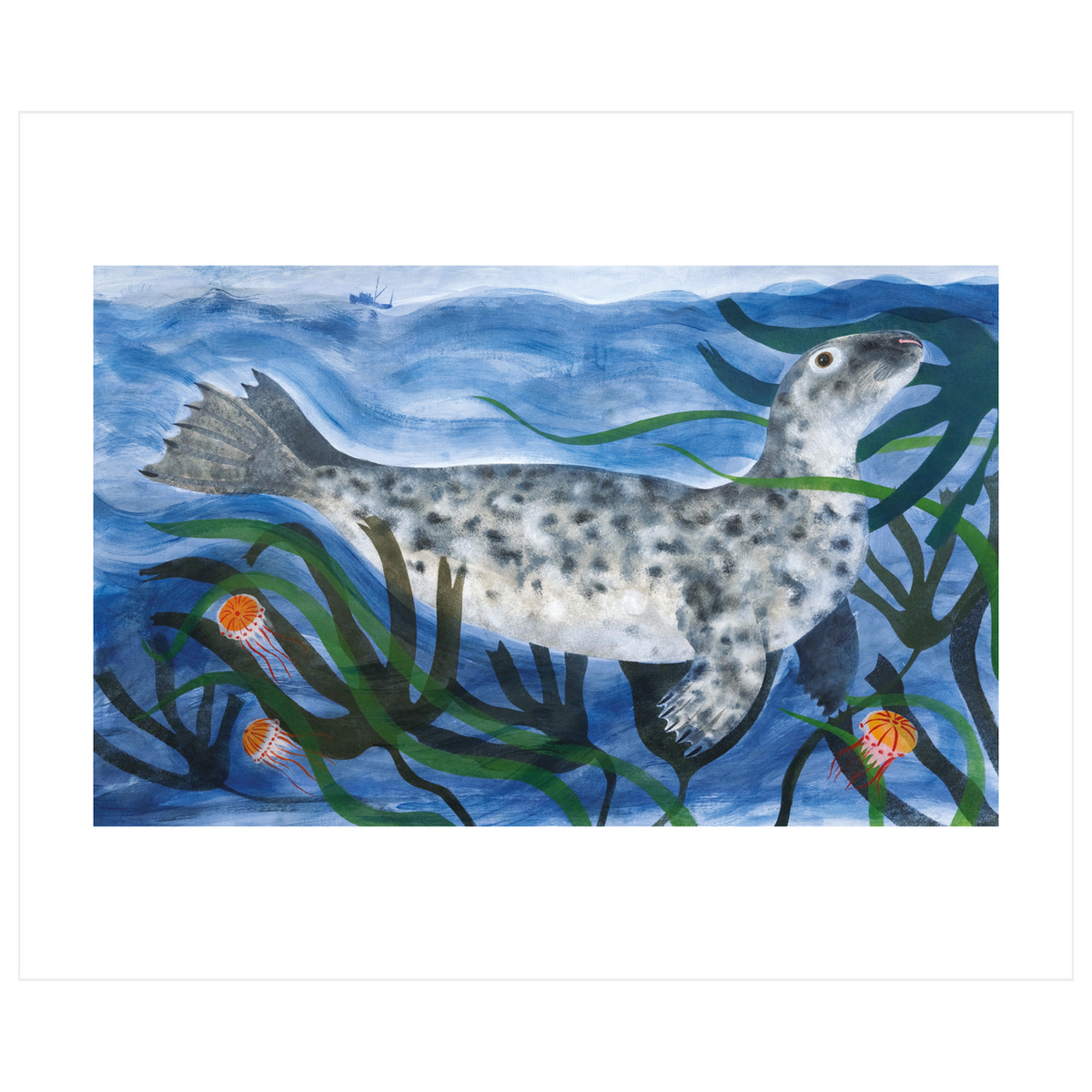 Suffolk Seal Blank Card