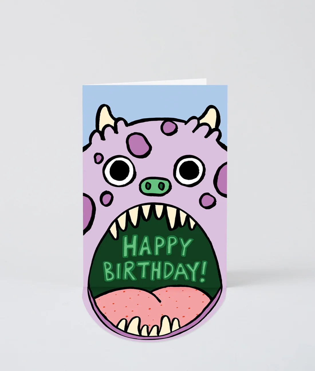 Monster Big Mouth Card