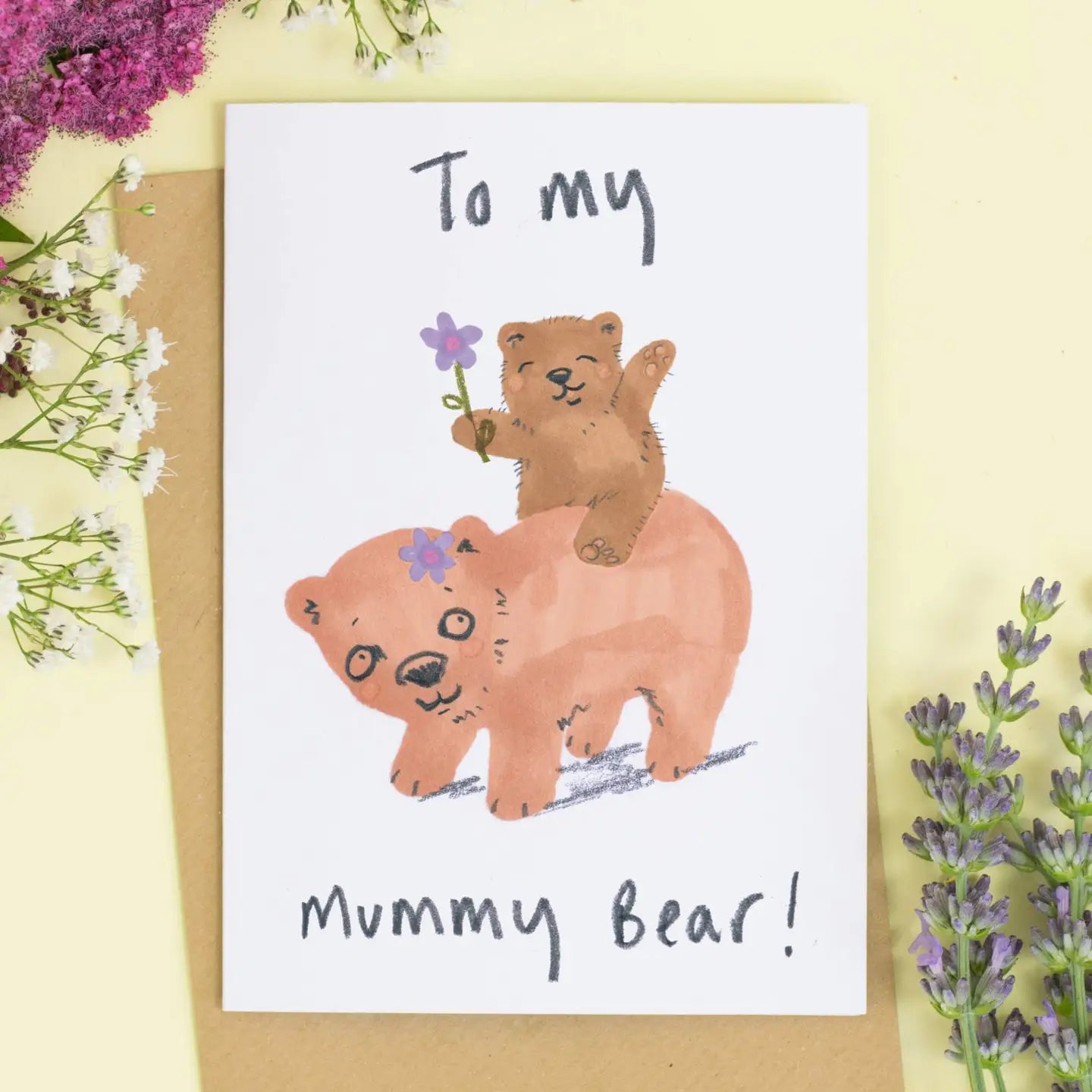 Mummy Bear Mother's Day Card