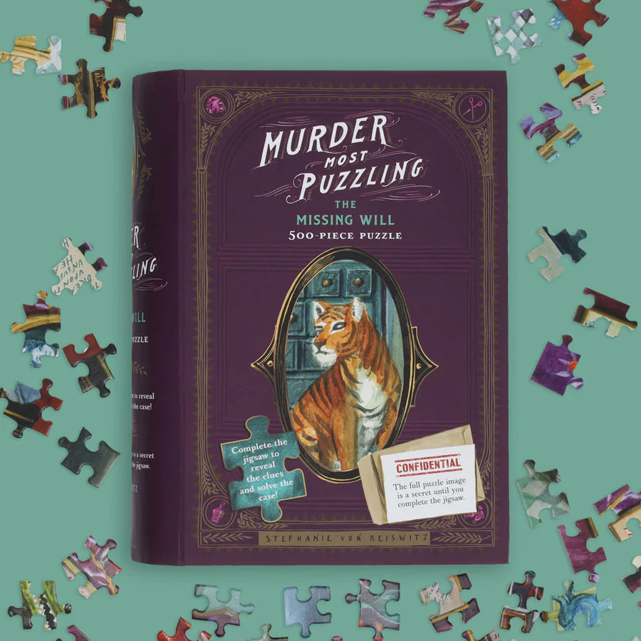 Murder Most Puzzling - The Missing Will - 500 Piece Jigsaw