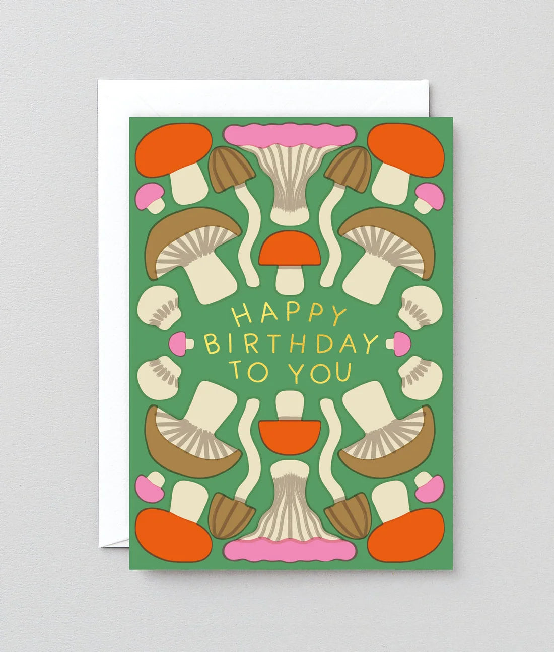Mushrooms Birthday Card