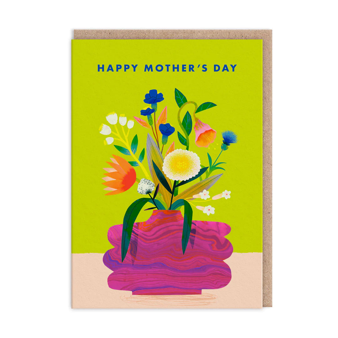 Happy Mother's Day Vase Card
