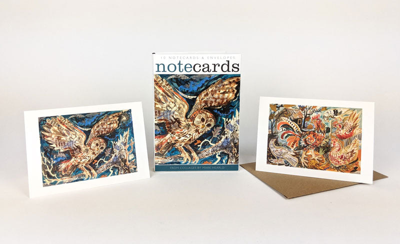 10 Tawny Owl & Remembered Farm Notecards and Envelopes