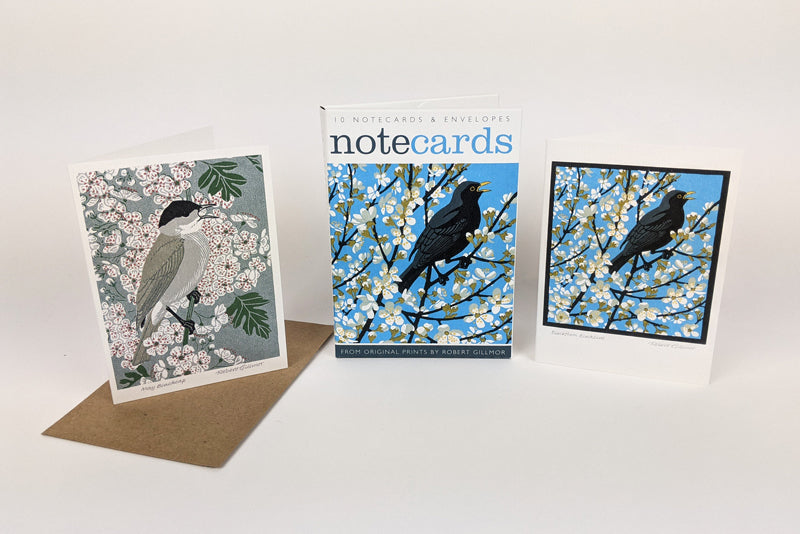 10 Blackbird Notecards and Envelopes by Robert Gillmor