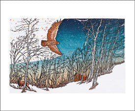 Hush Hush Forest Blank Card