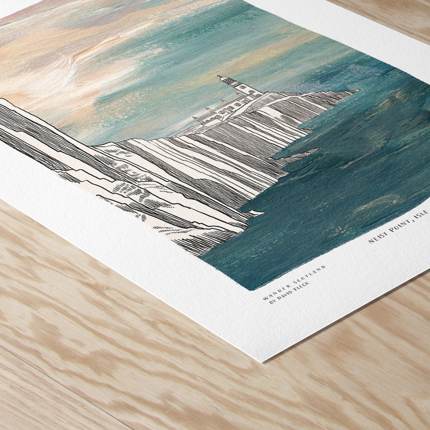 A5 Neist Point Art Print