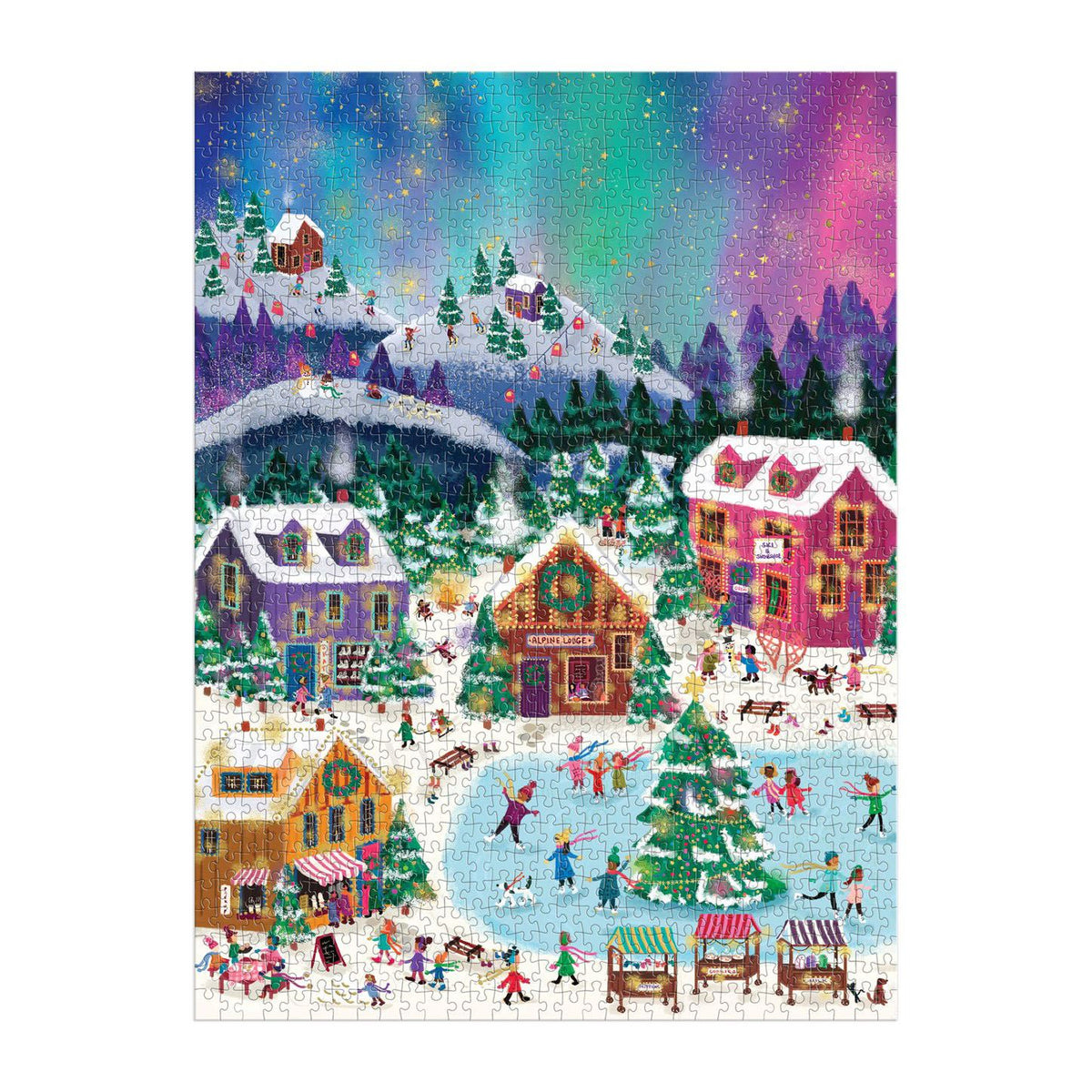 Northern Lights 1000 Piece Foil Puzzle