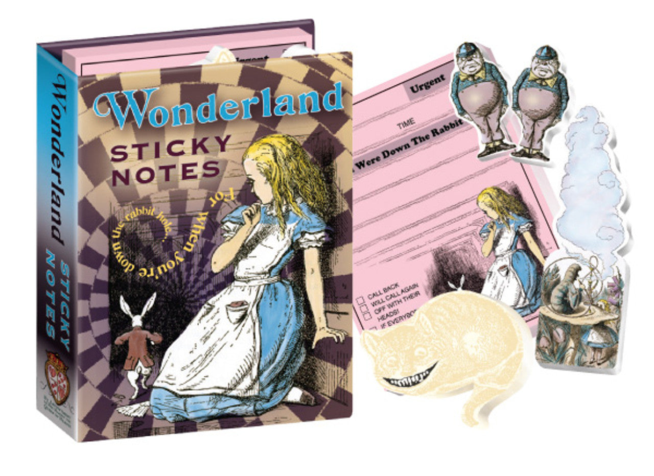 Wonderland Sticky Notes