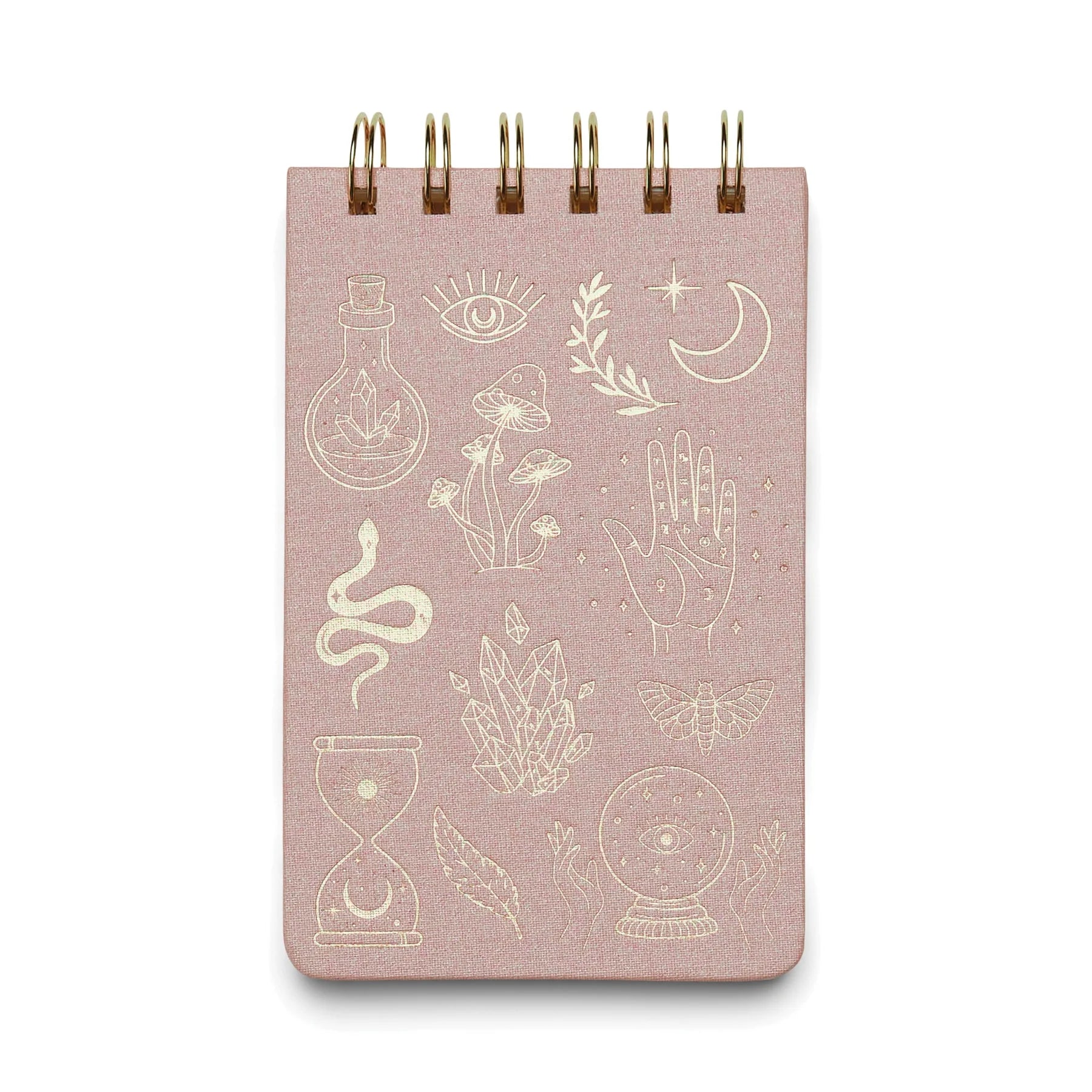 Twin Wire Notebook - Mystic Icons