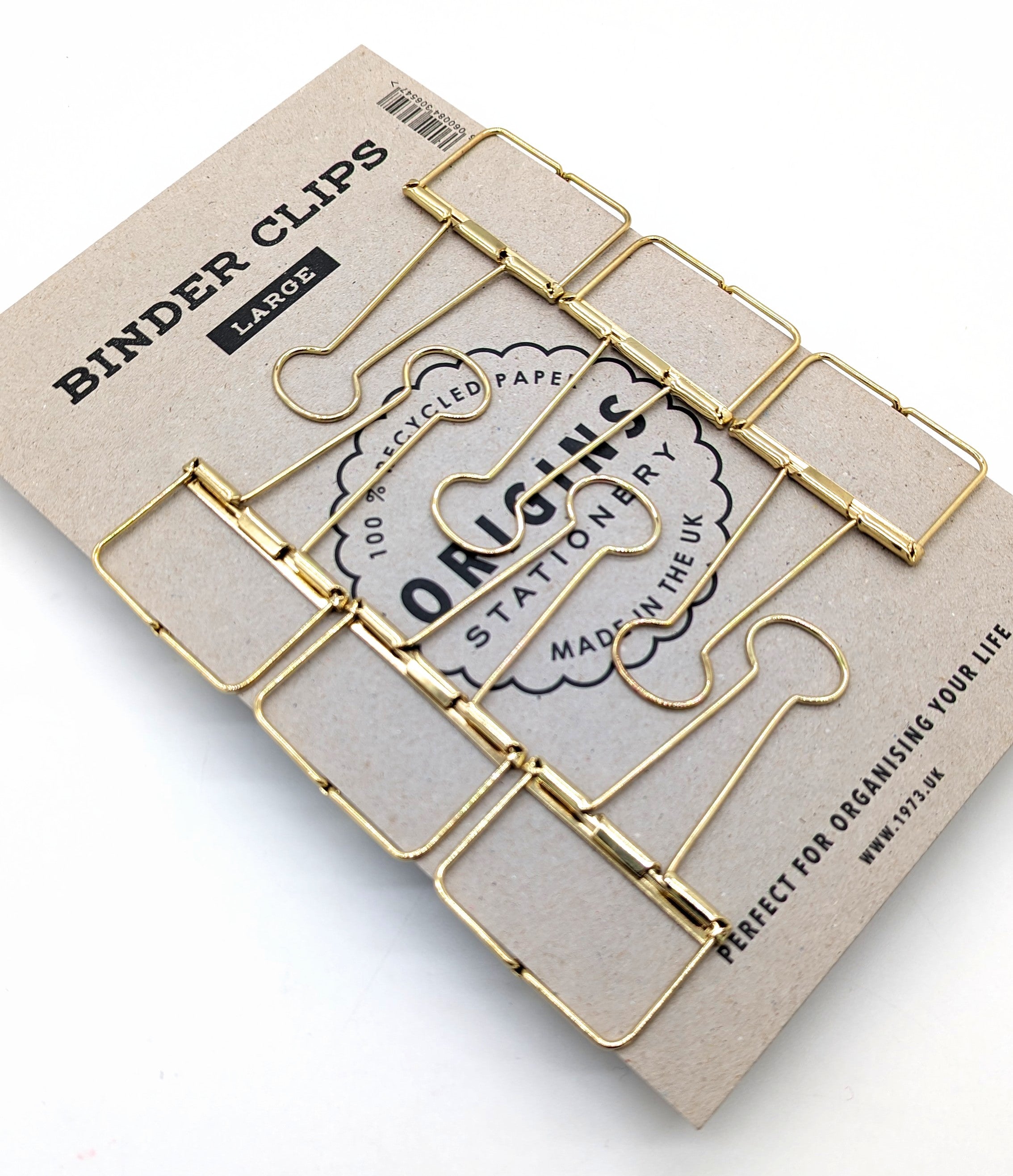 Gold Large Binder Clip