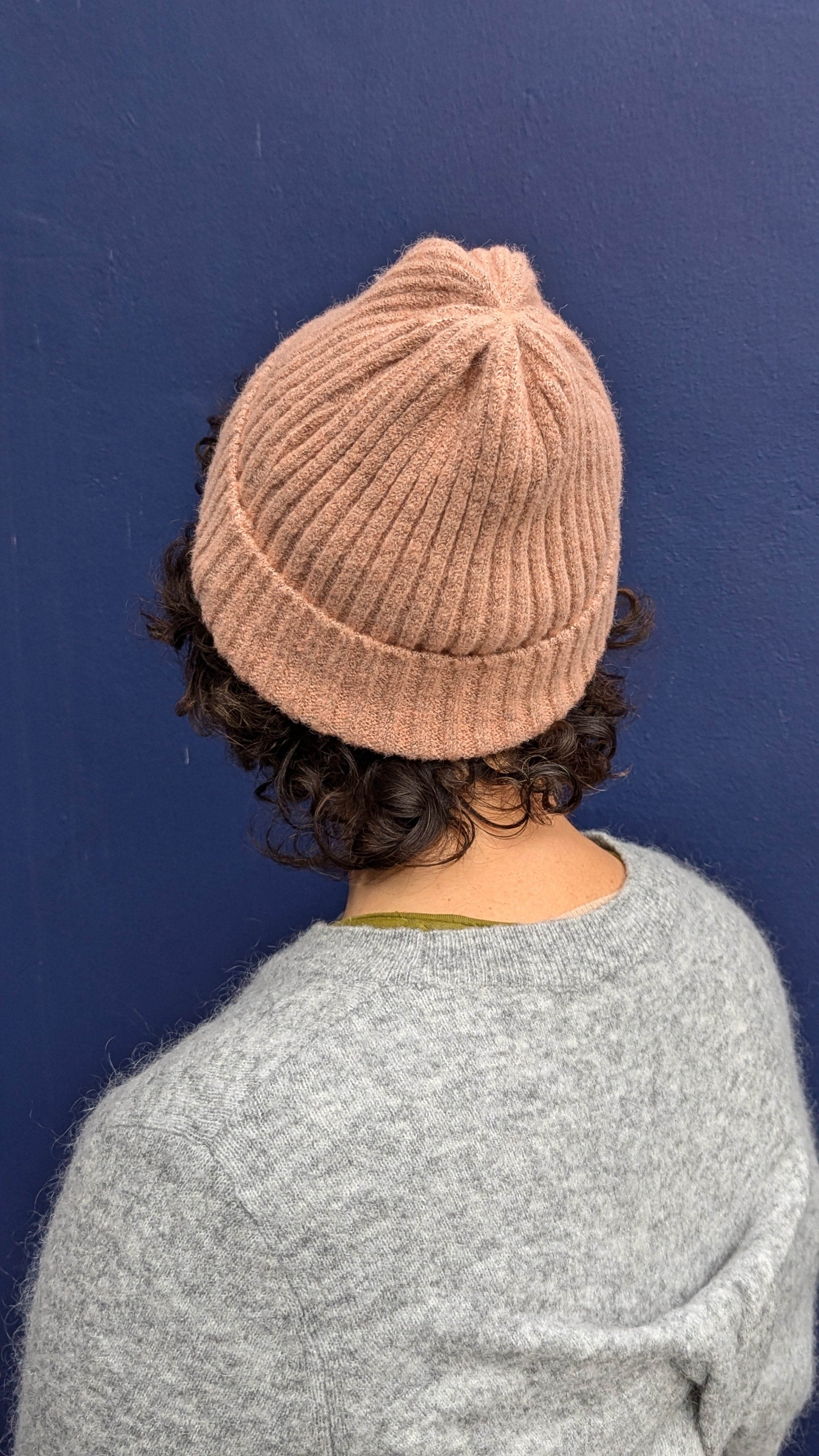 Peach Beanie Hat