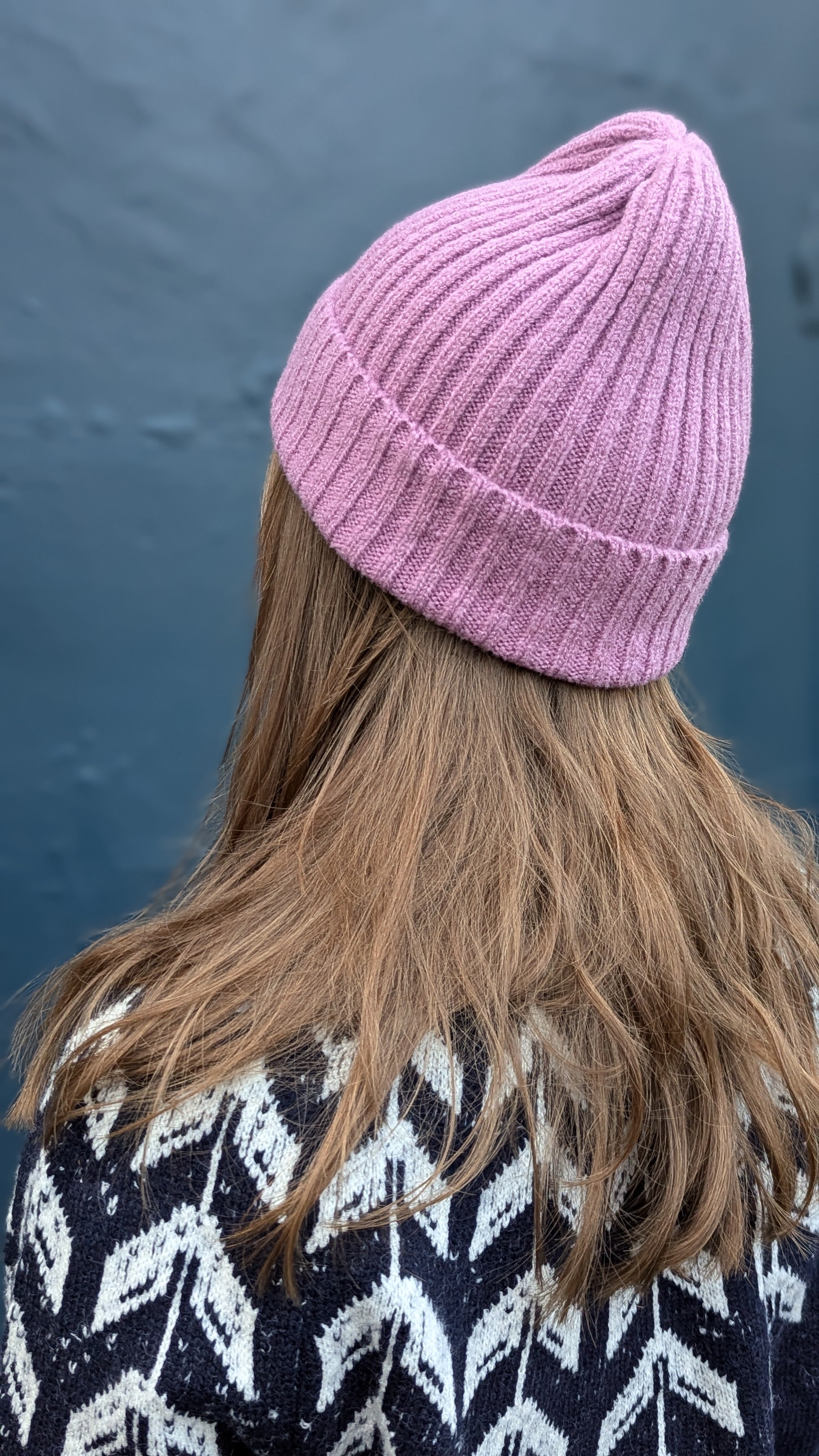 Lilac Beanie Hat