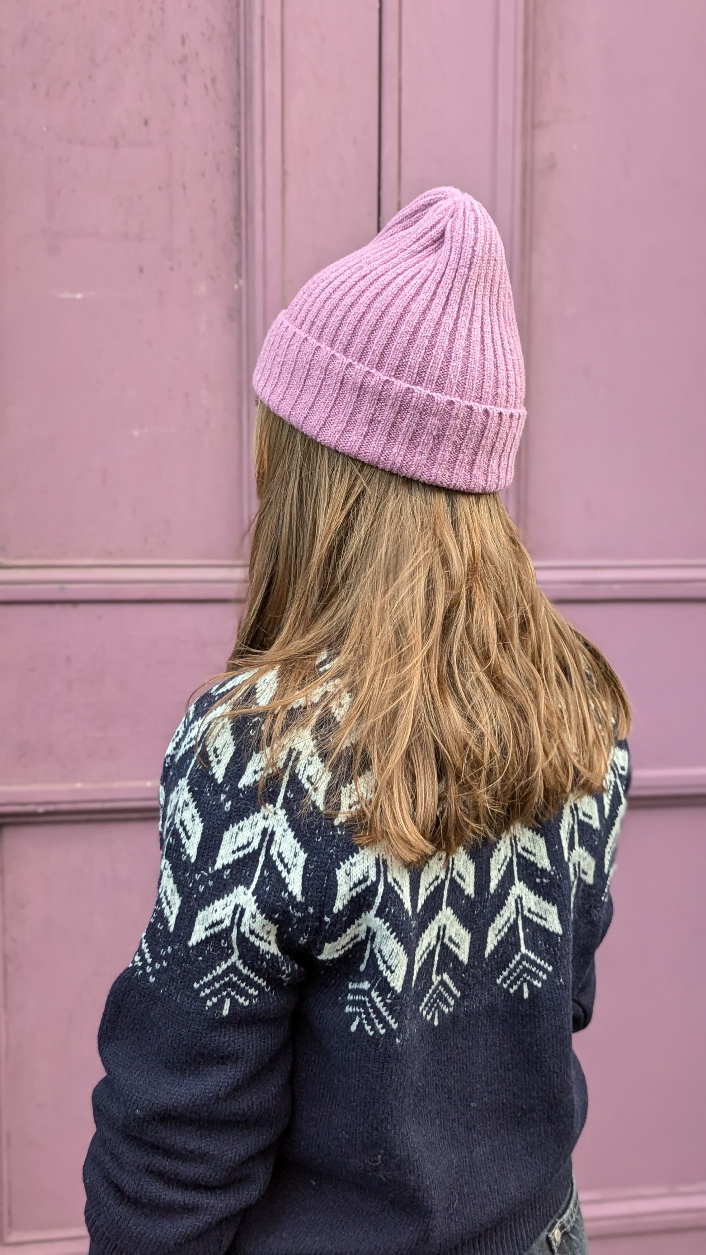 Lilac Beanie Hat