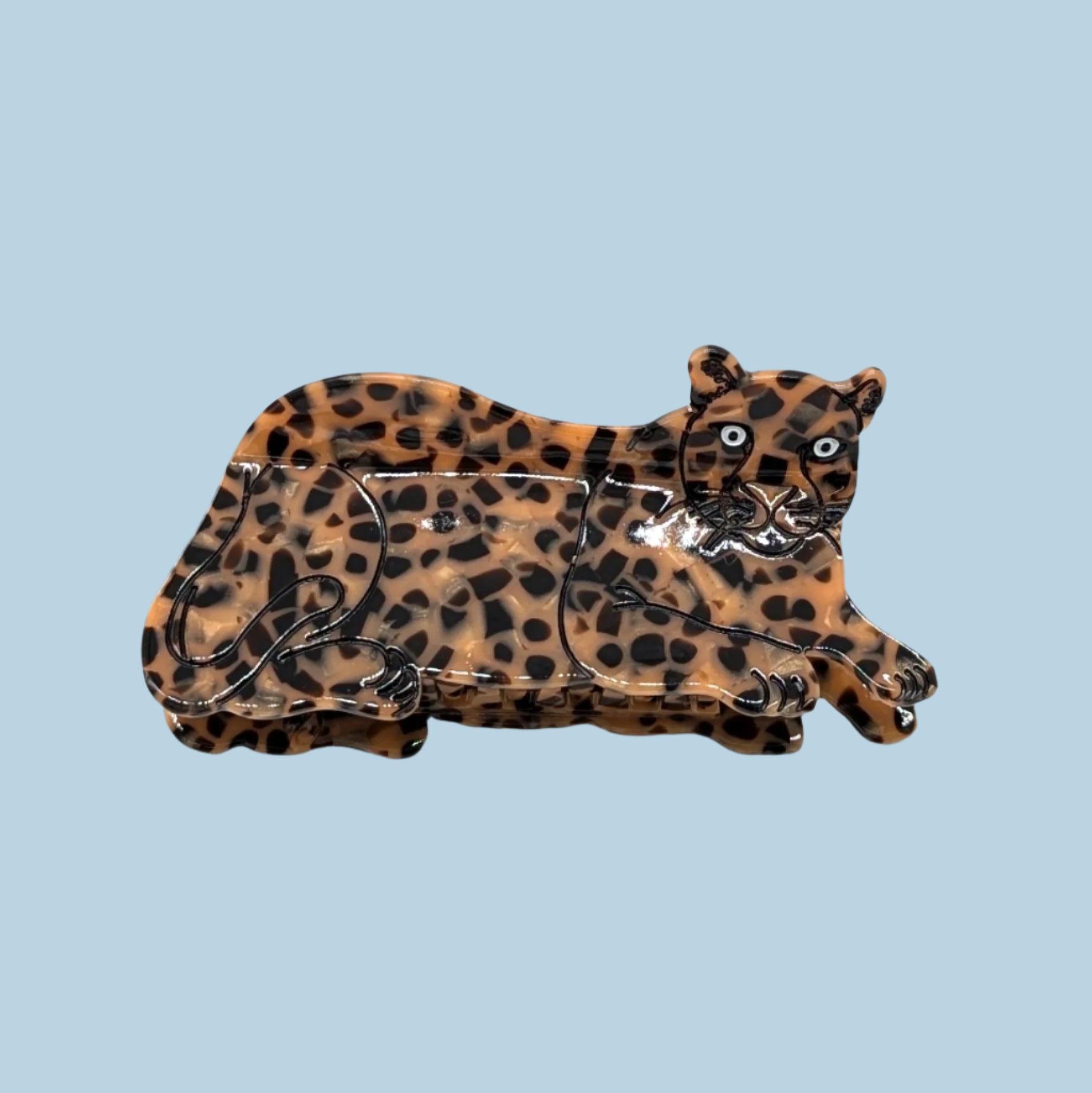 Leopard Hair Clip