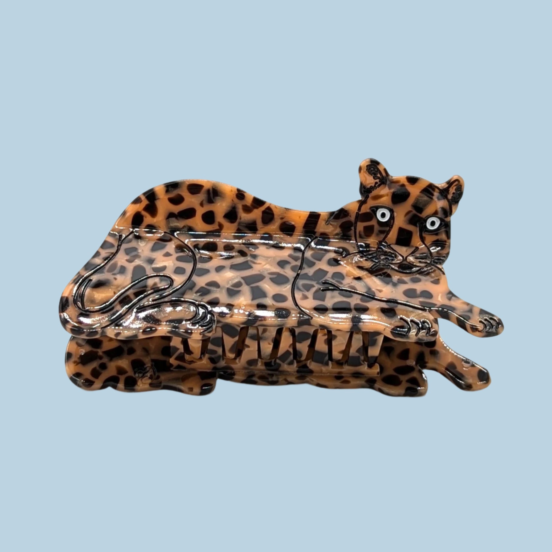 Leopard Hair Clip