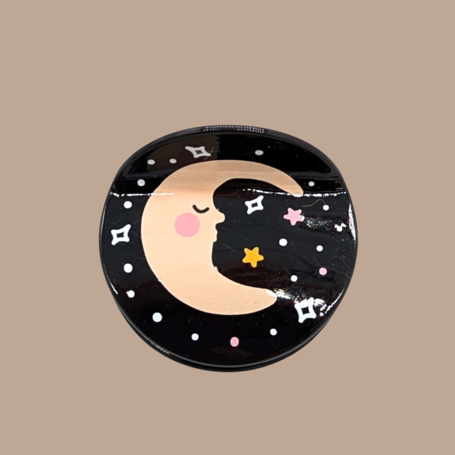 Circular Moon Hair Clip