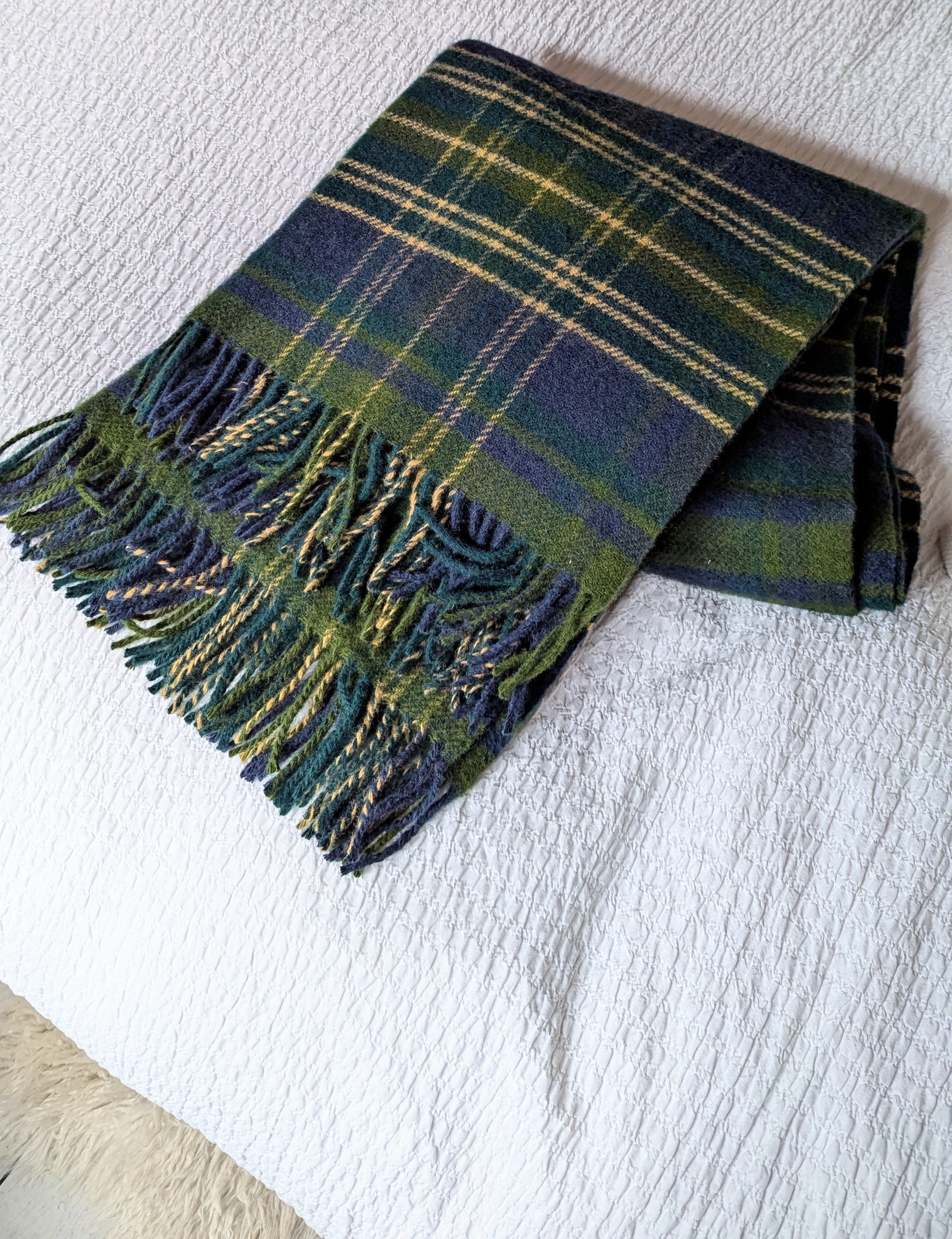 Forest Tartan Throw