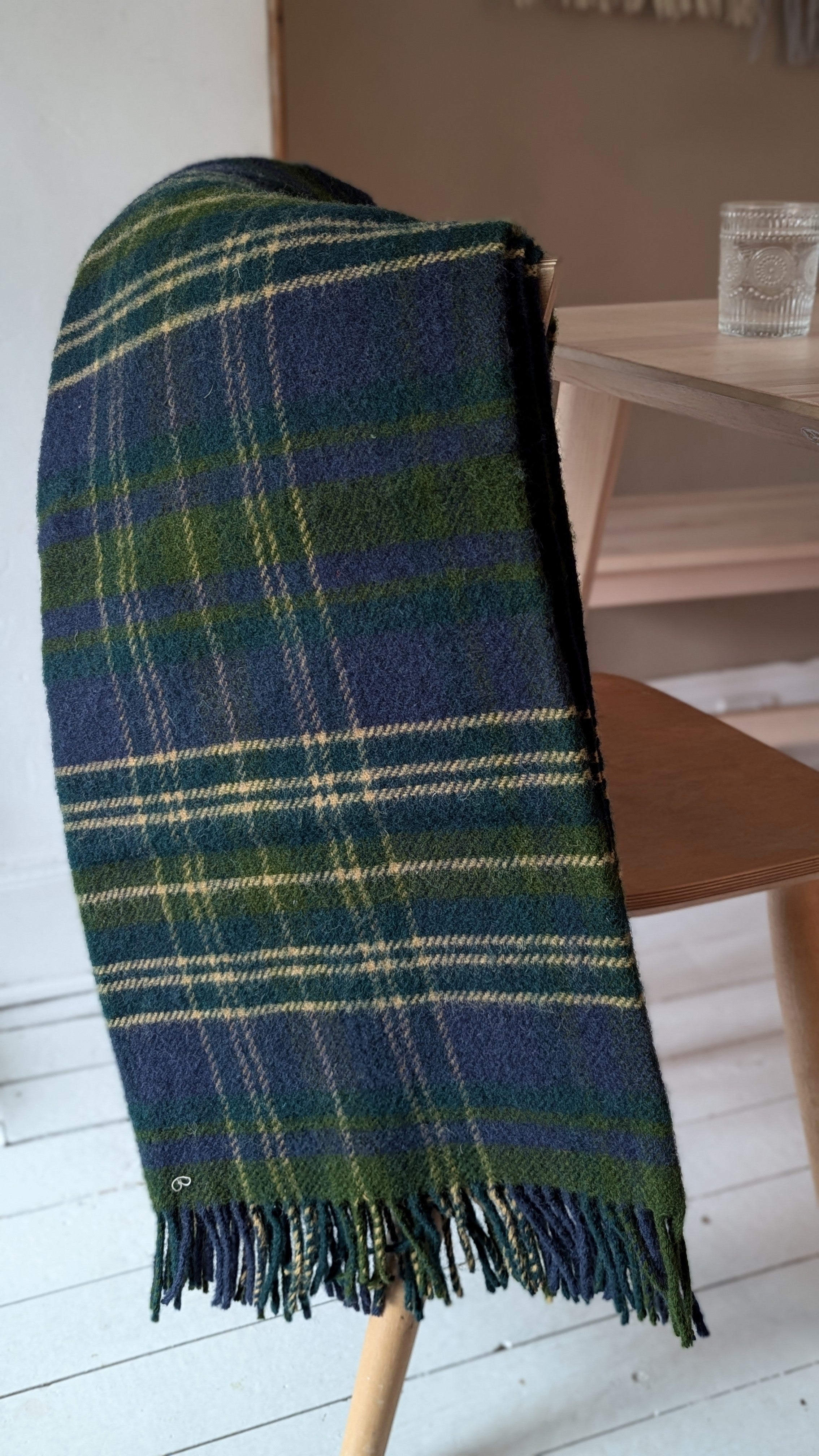 Forest Tartan Throw