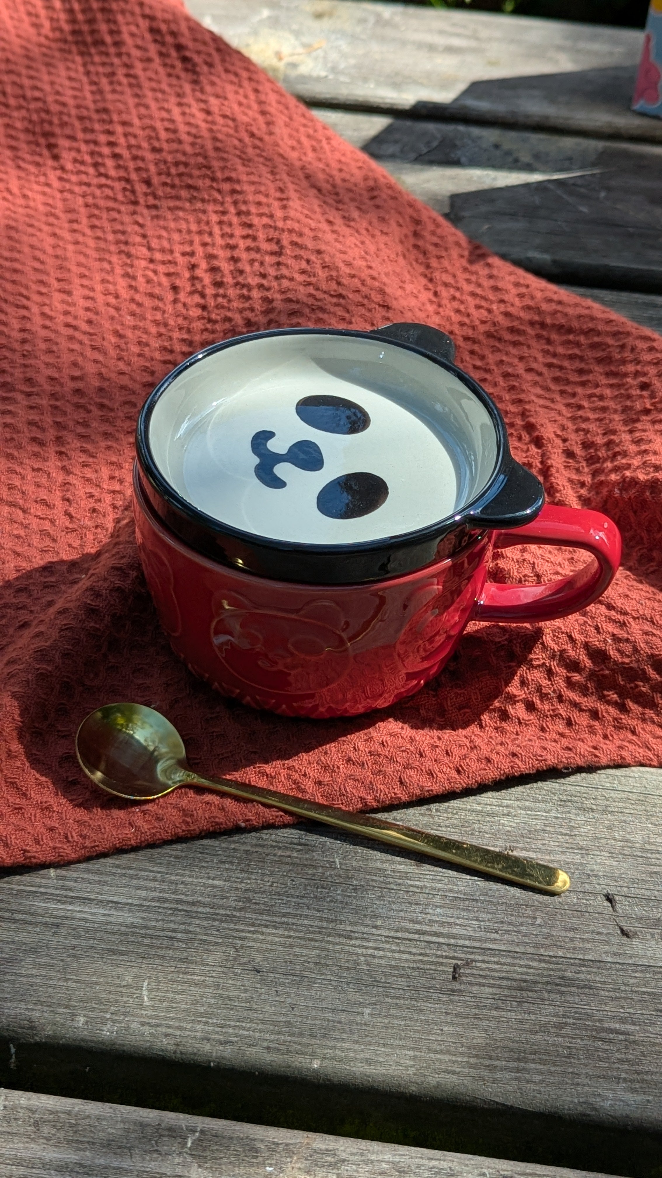 Red Panda Mug & Saucer