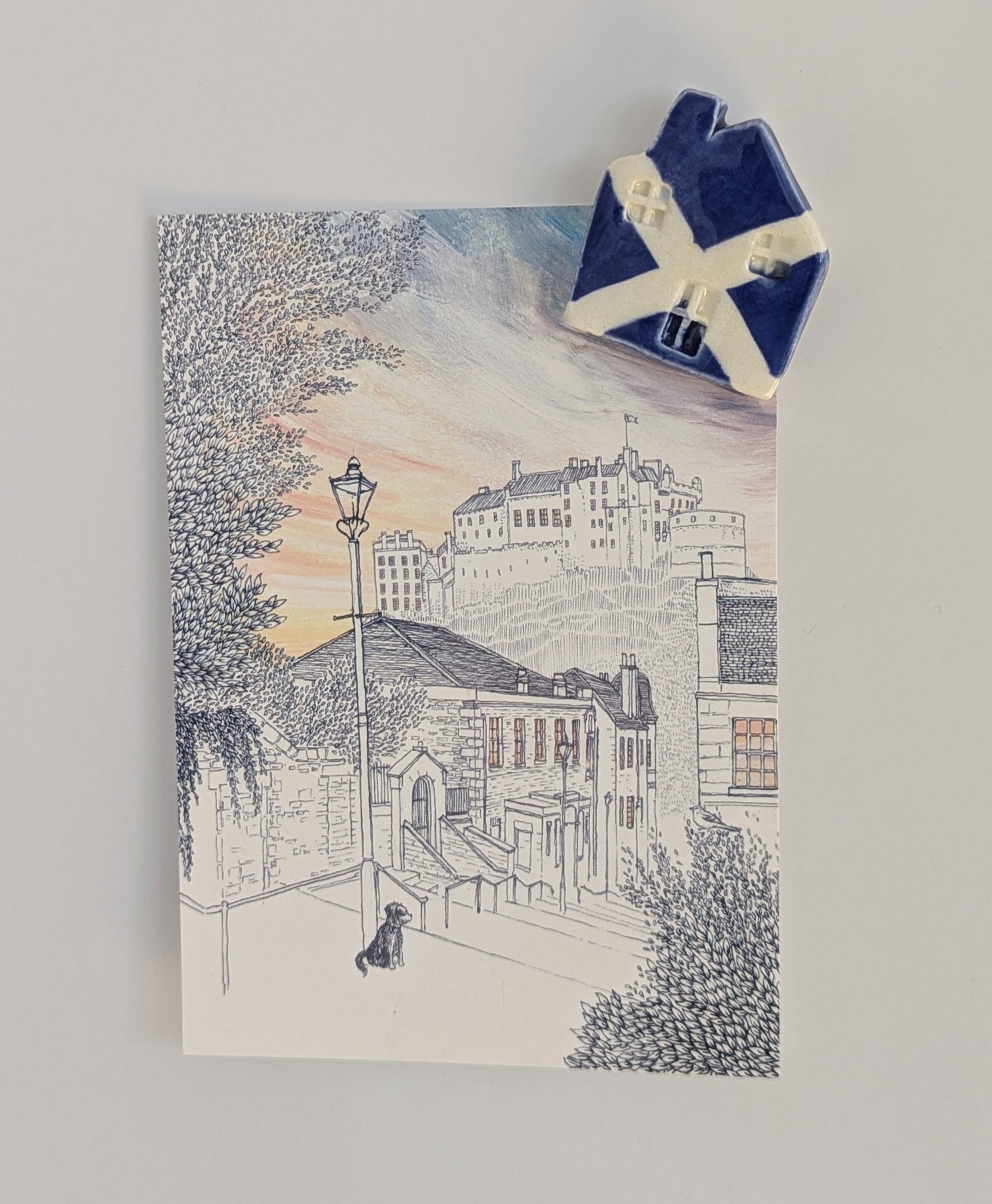 Saltire Bothy Magnet