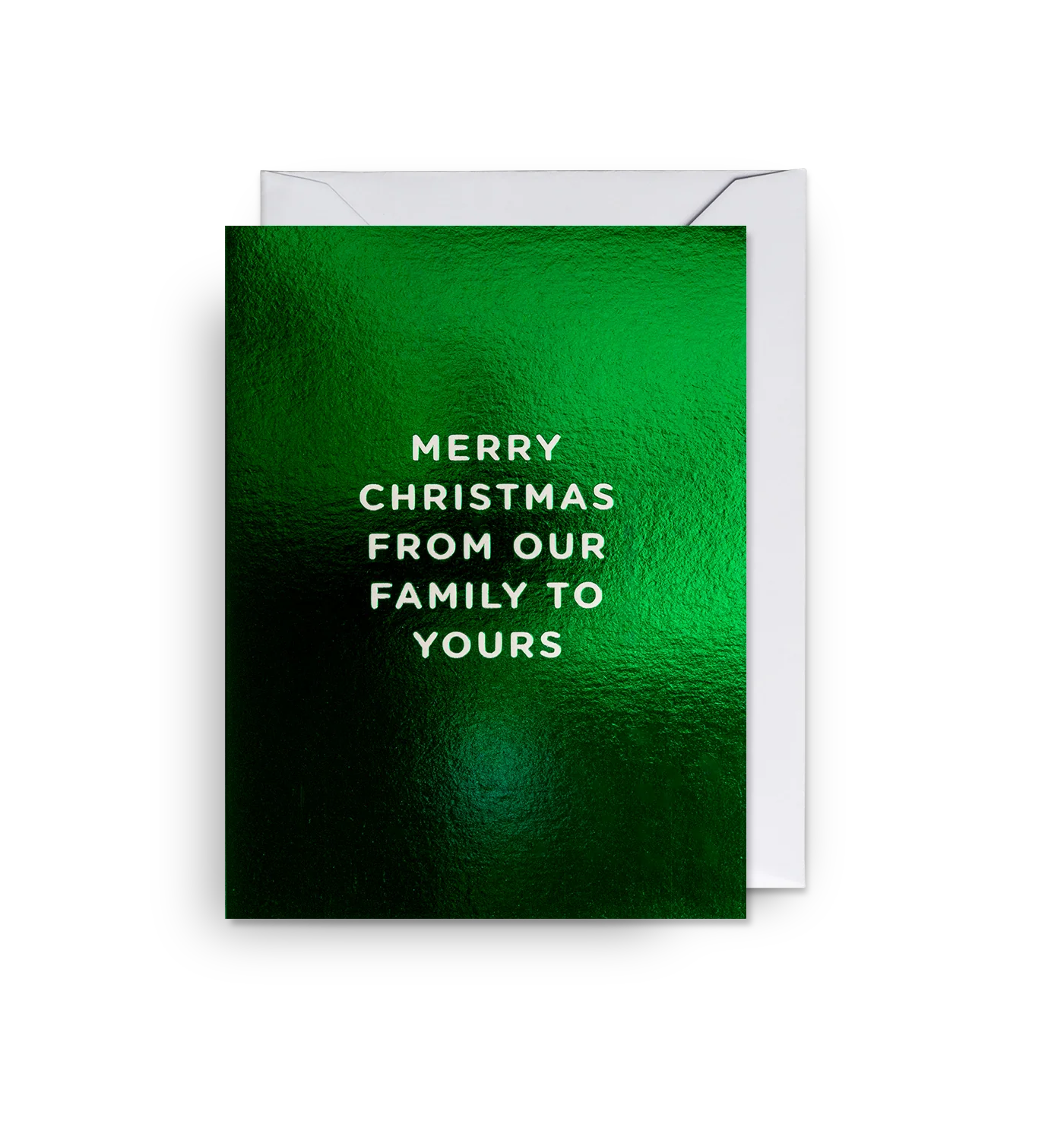 Pack Of Five Family Christmas Cards