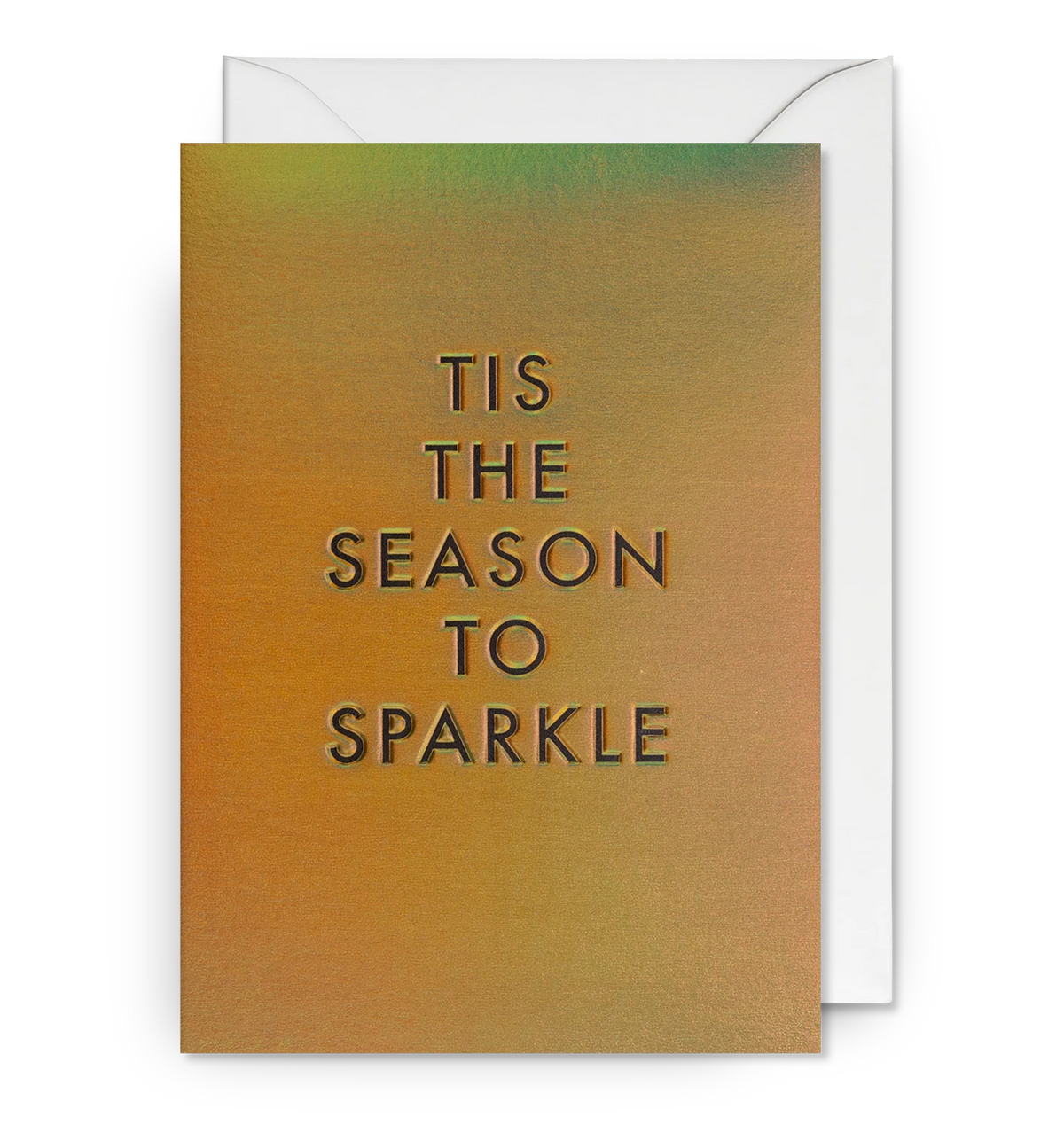 Pack Of Five Season To Sparkle Christmas Cards