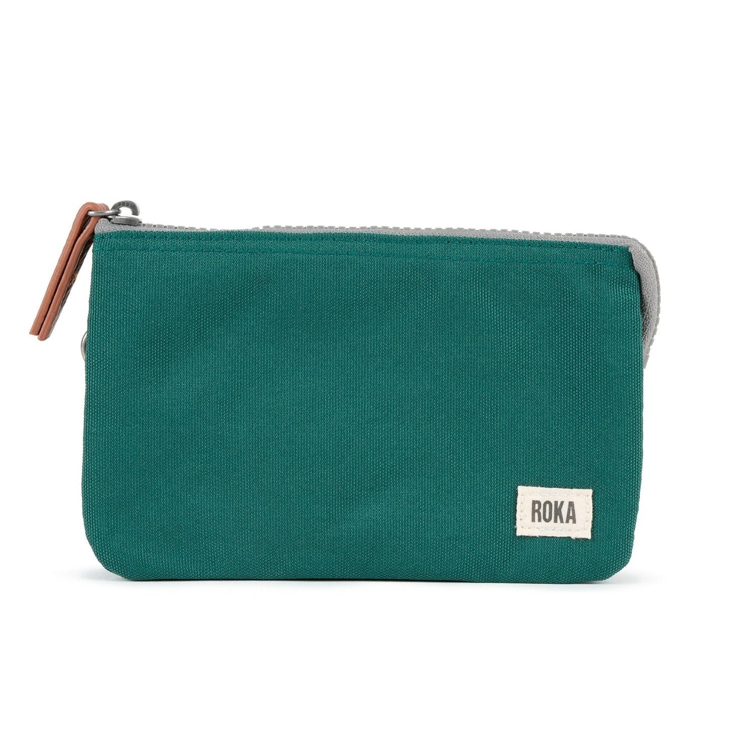 Teal Carnaby Recycled Canvas Wallet