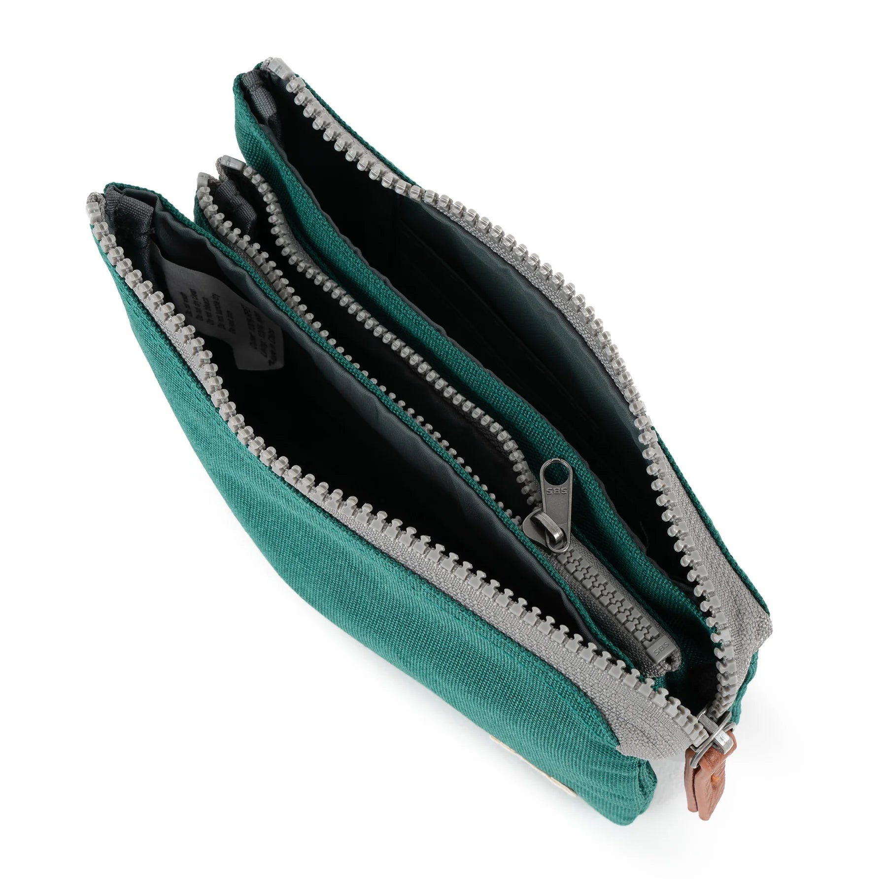 Teal Carnaby Recycled Canvas Wallet