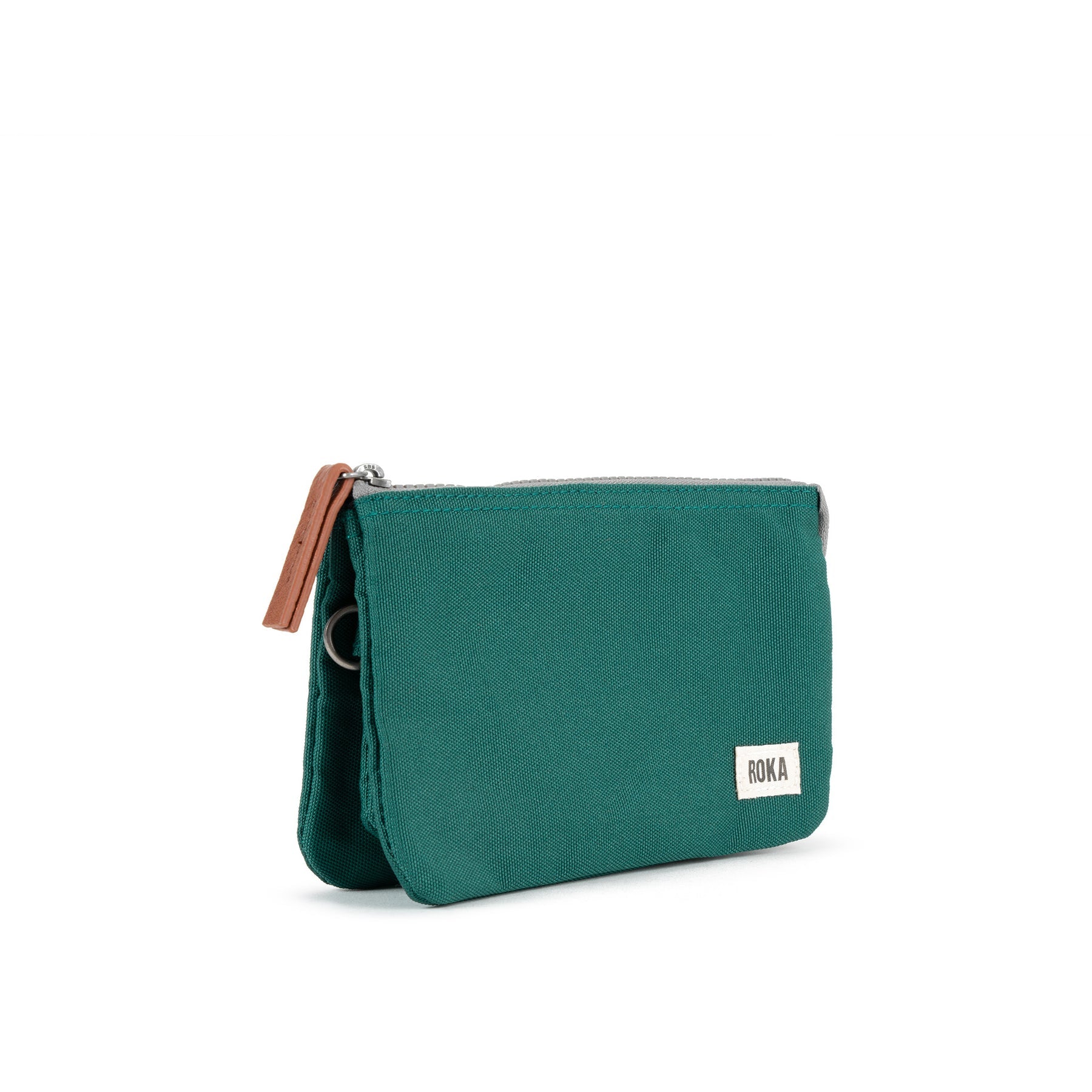 Teal Carnaby Recycled Canvas Wallet