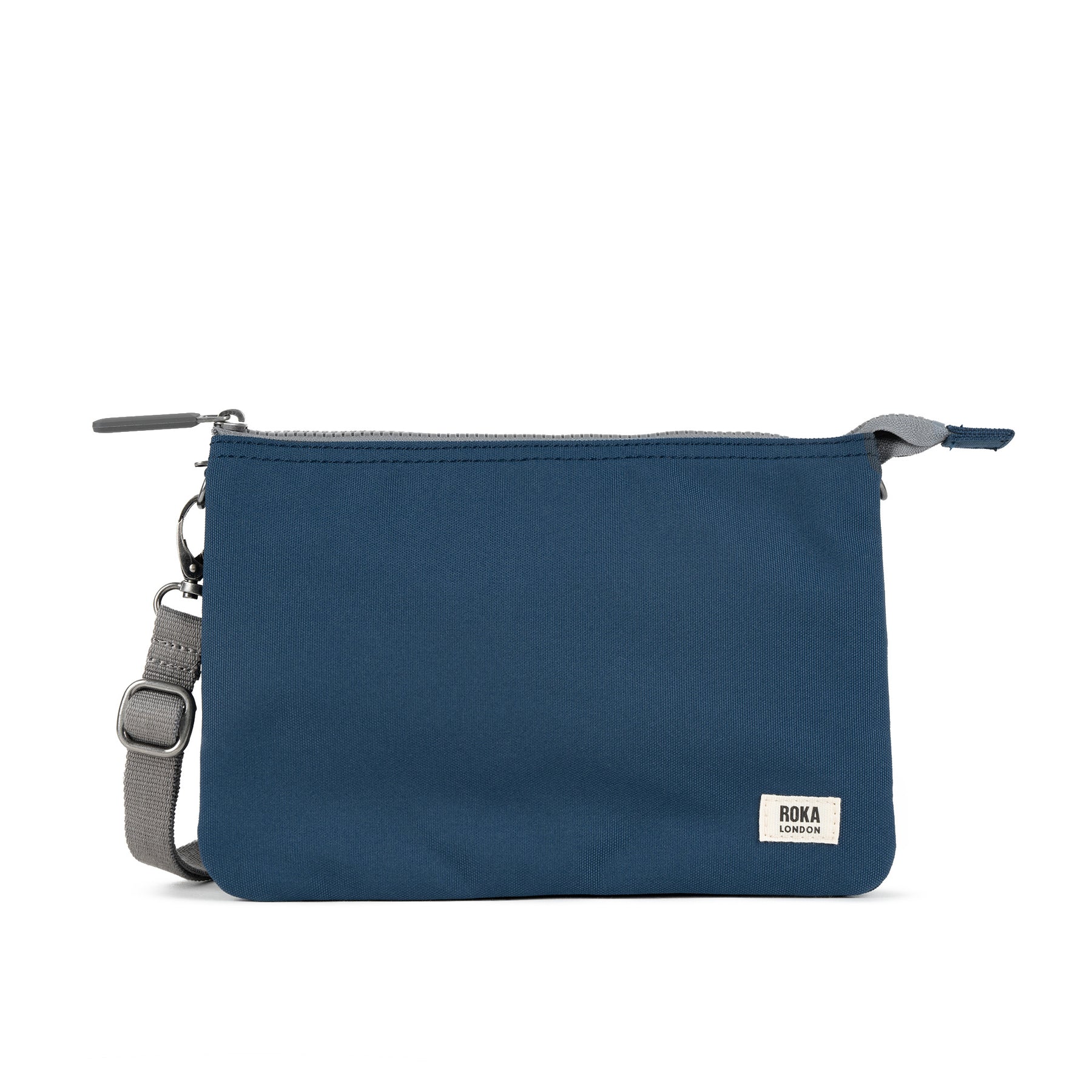 Carnaby Crossbody XL Deep Blue Recycled Canvas Bag