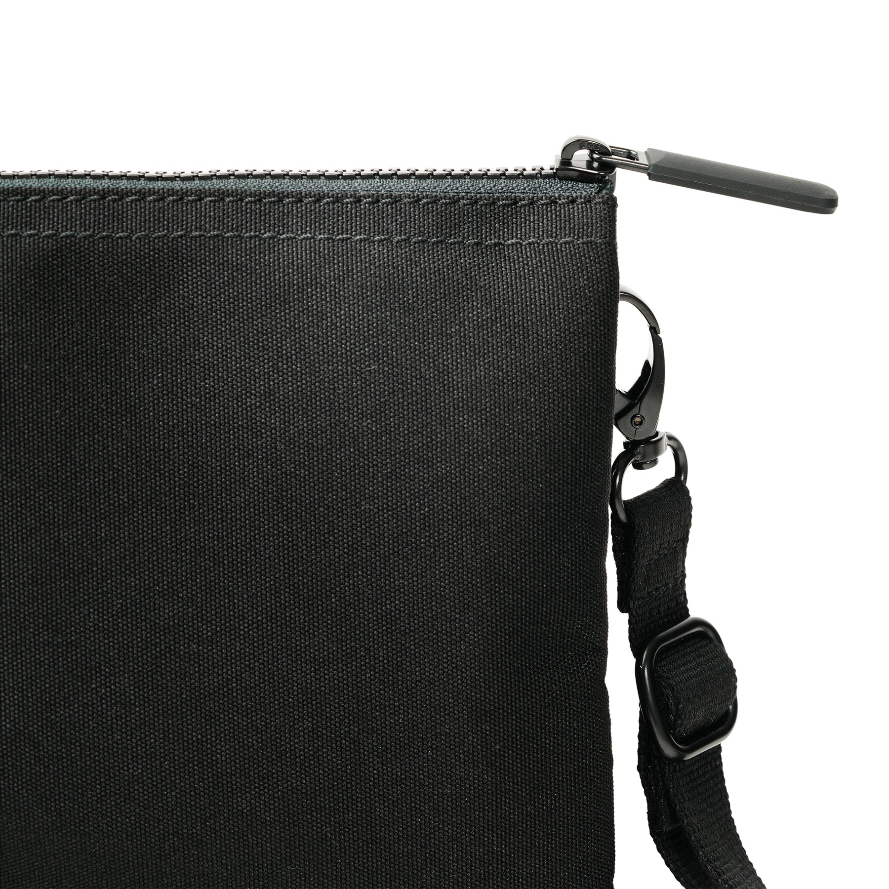 Carnaby Crossbody XL All Black Recycled Canvas Bag