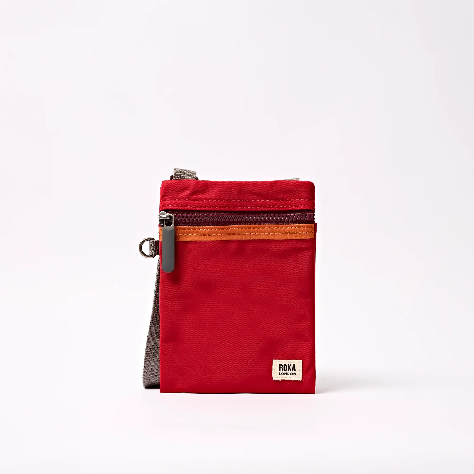 Cranberry Stripe Chelsea Travel Pocket