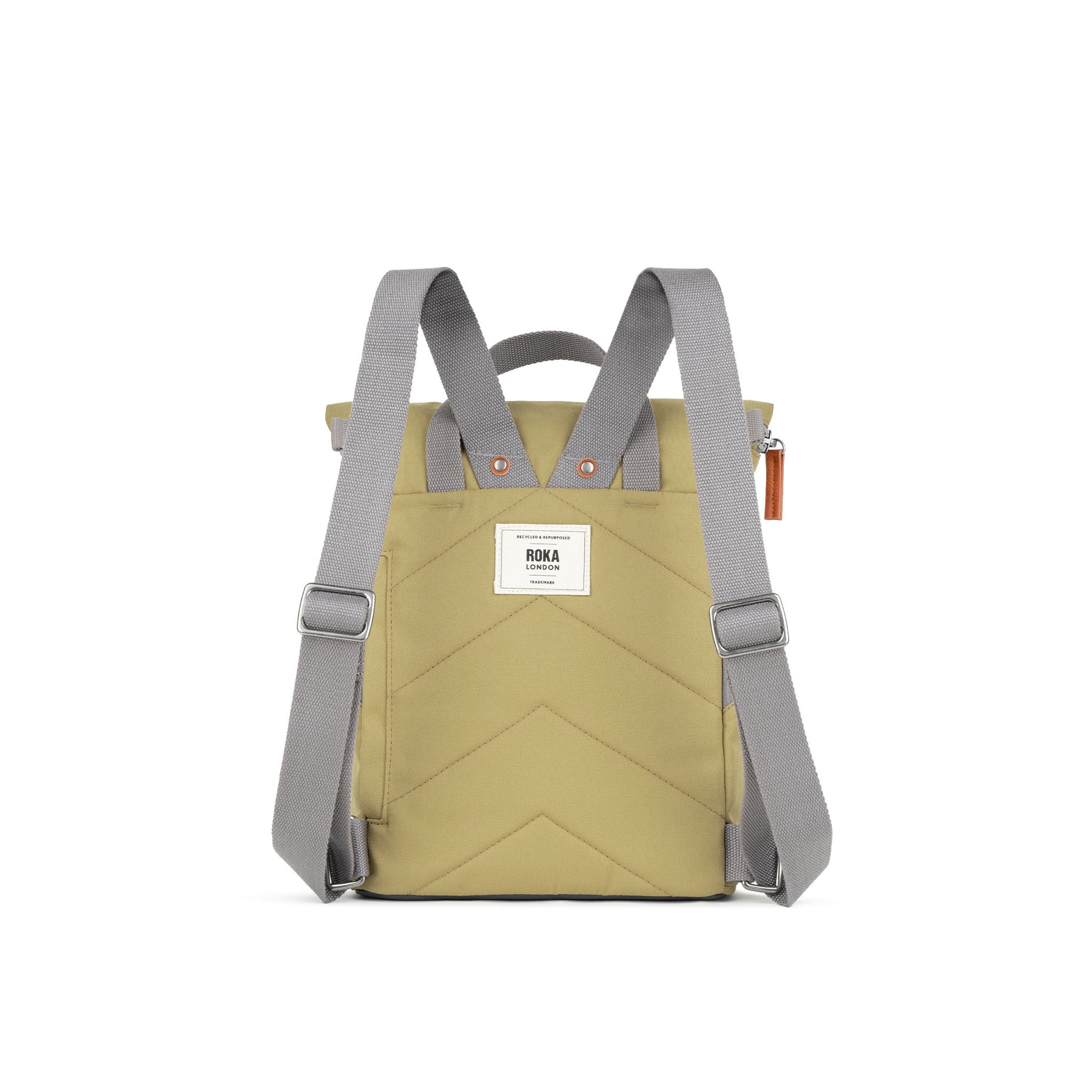 Small Khaki Sustainable Finchley Backpack
