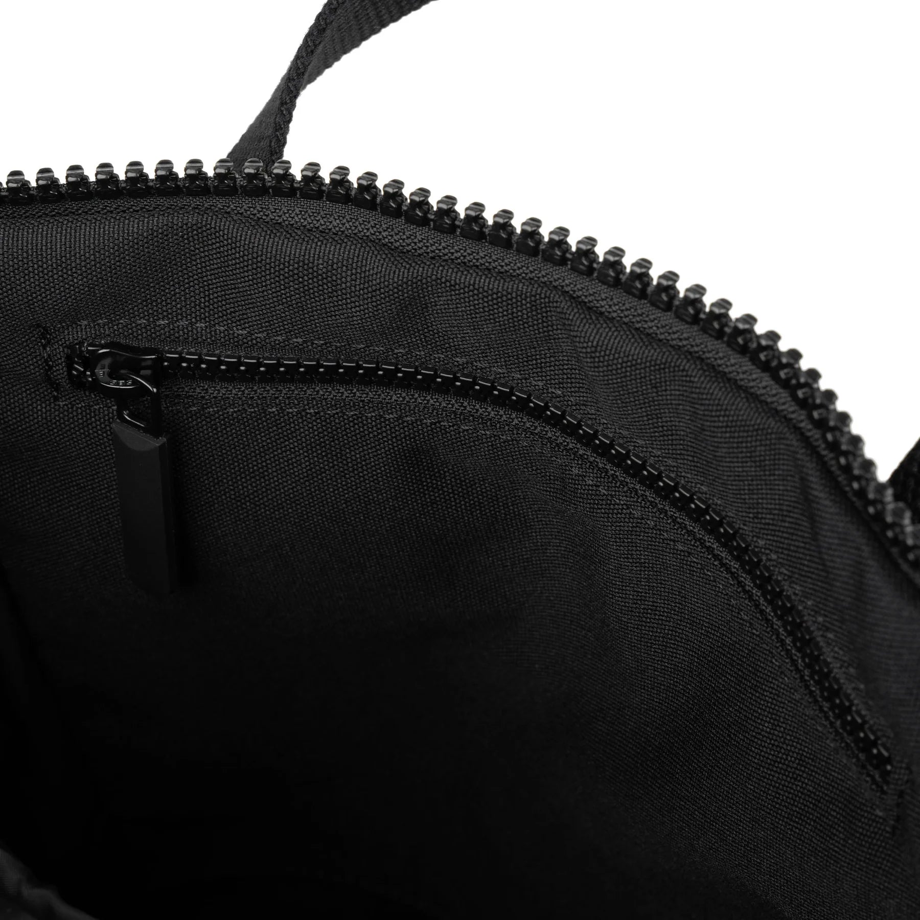 Medium All Black Sustainable Finchley Backpack