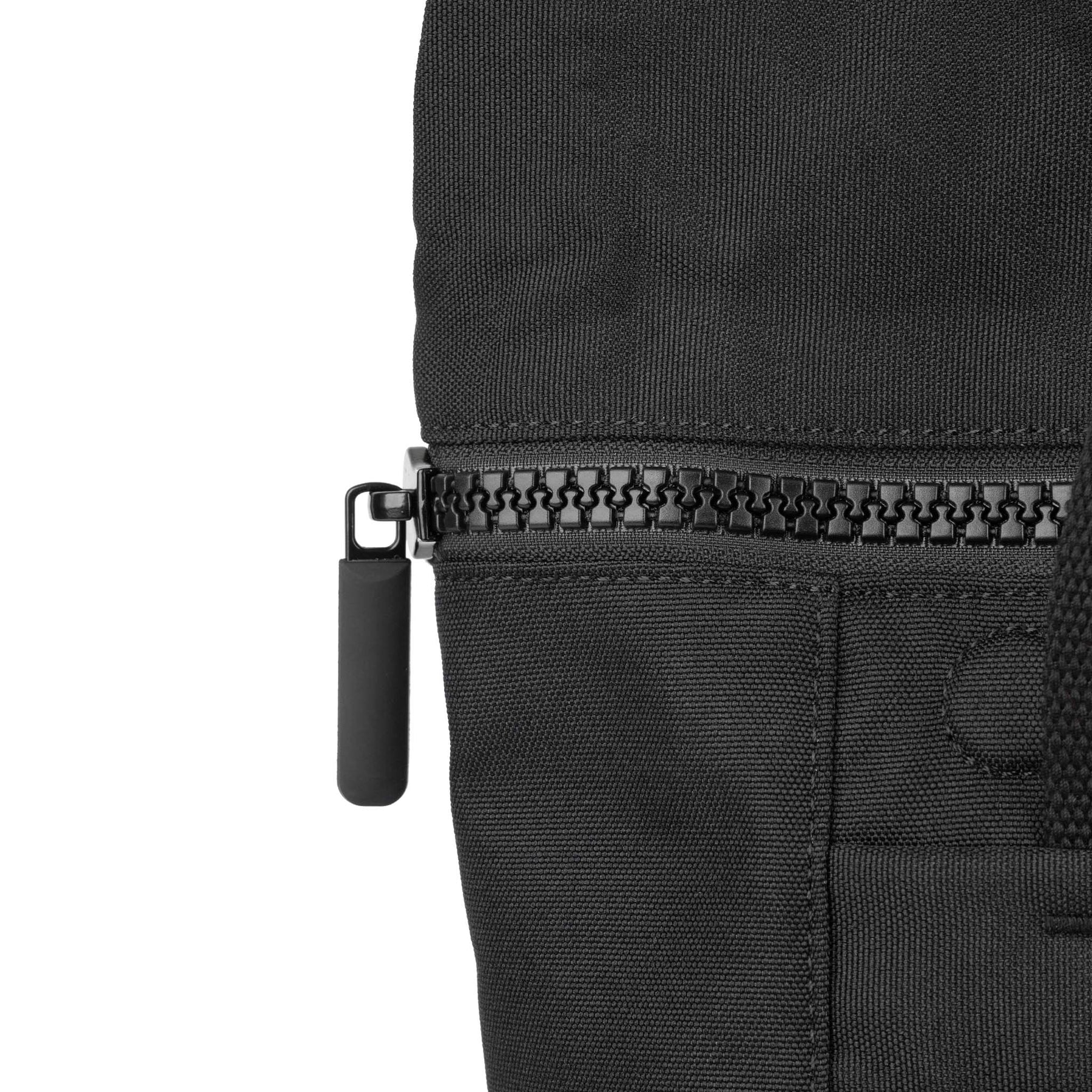 Medium All Black Sustainable Finchley Backpack