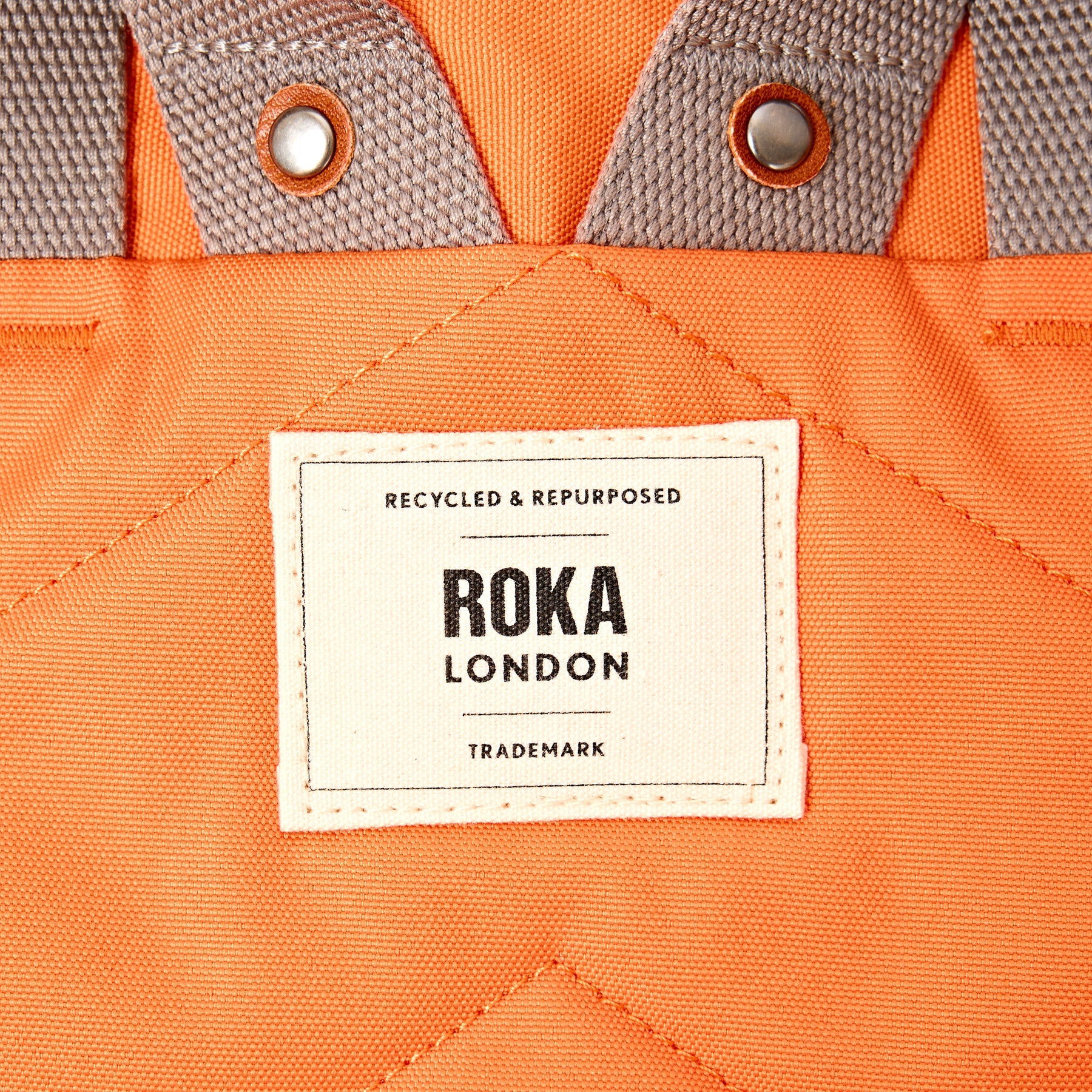 Small Jaffa Orange Sustainable Finchley Backpack