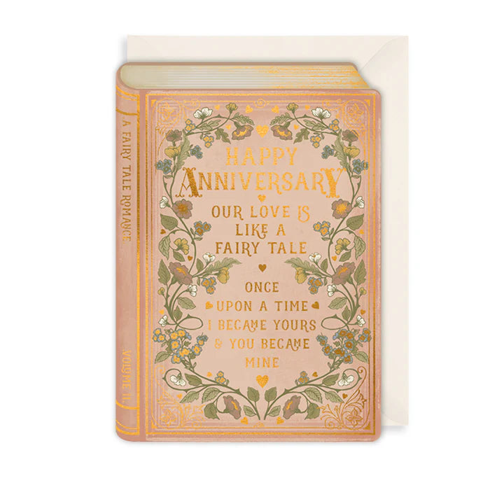 A Fairy Tale Romance Anniversary Card