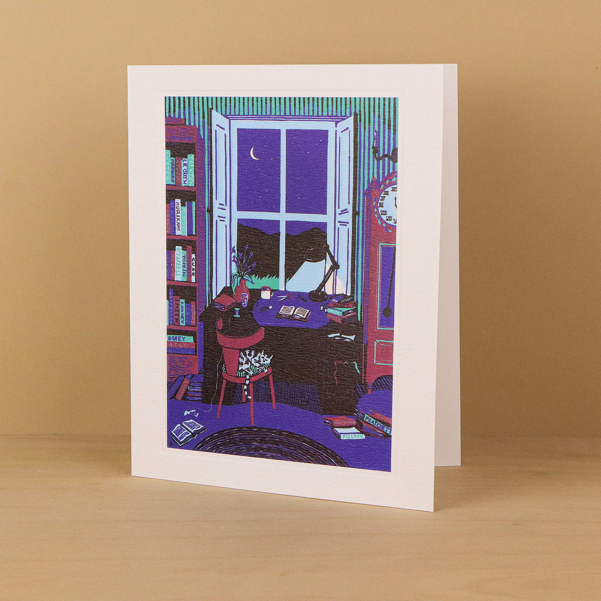 The Librarian Blank Card