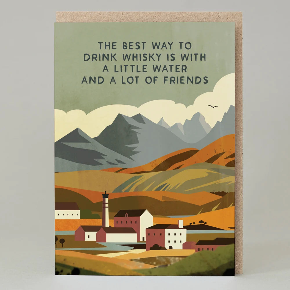 The Best Way To Drink Whisky Card