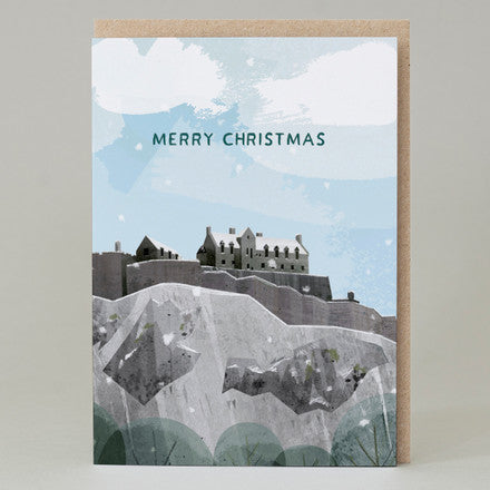 Edinburgh Castle Christmas Card
