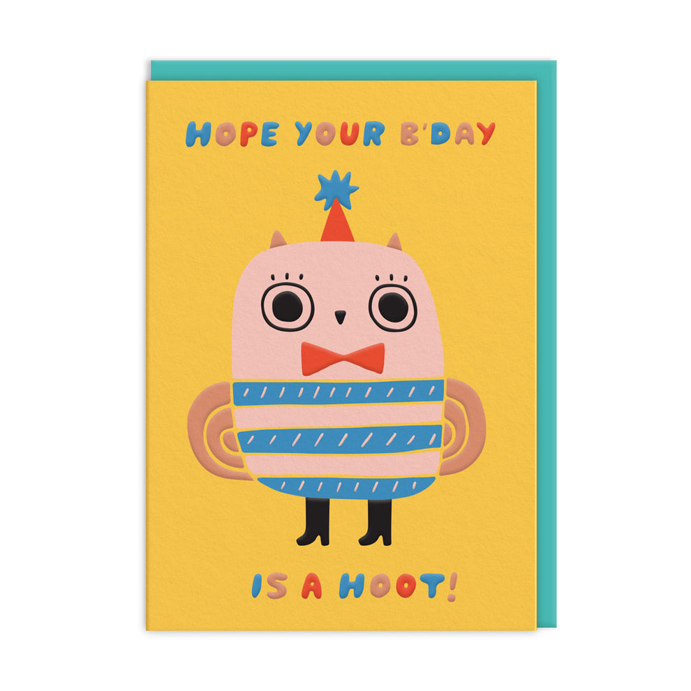 Birthday Owl Card Birthday Card
