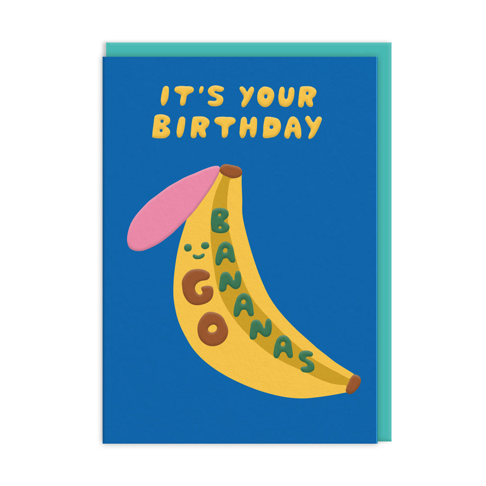 Go Bananas Birthday Card Birthday Card