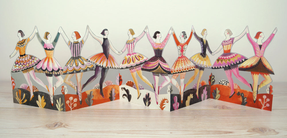 Sarah Young - Dancers Fold Out Card