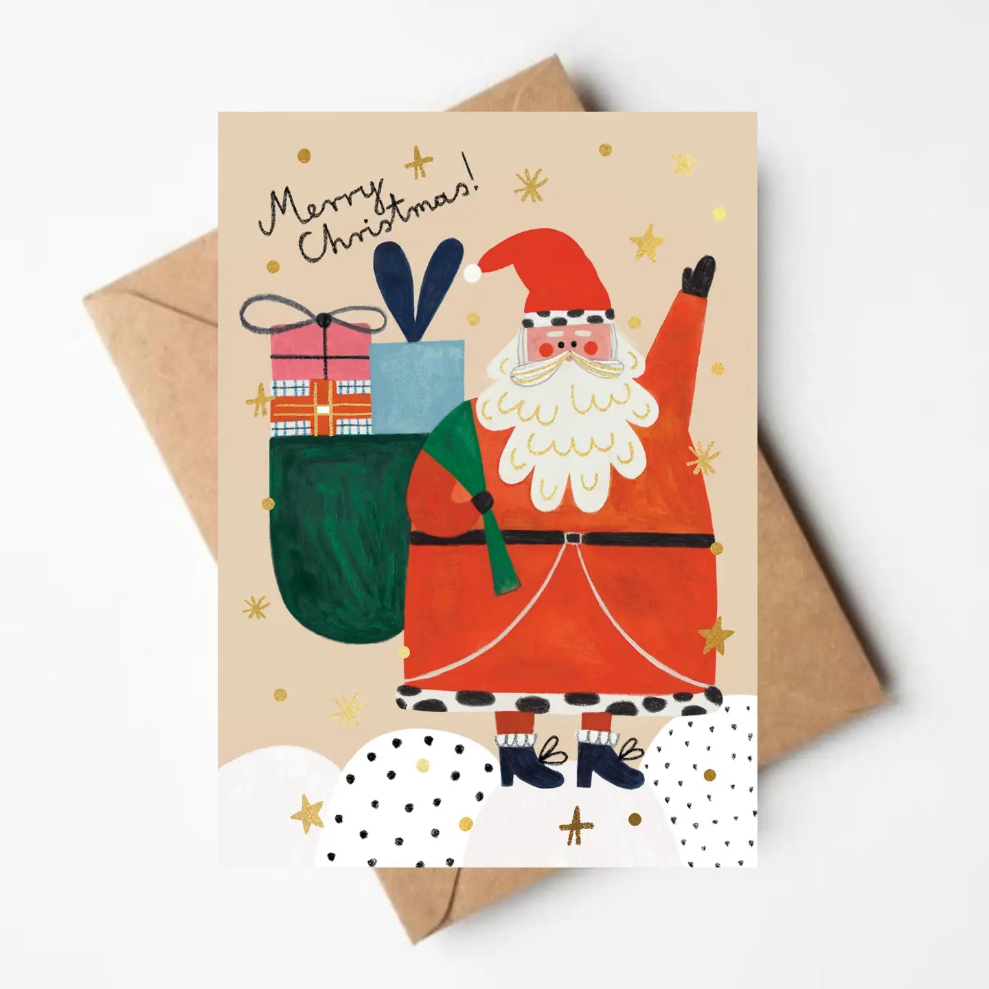 Santa Christmas Card