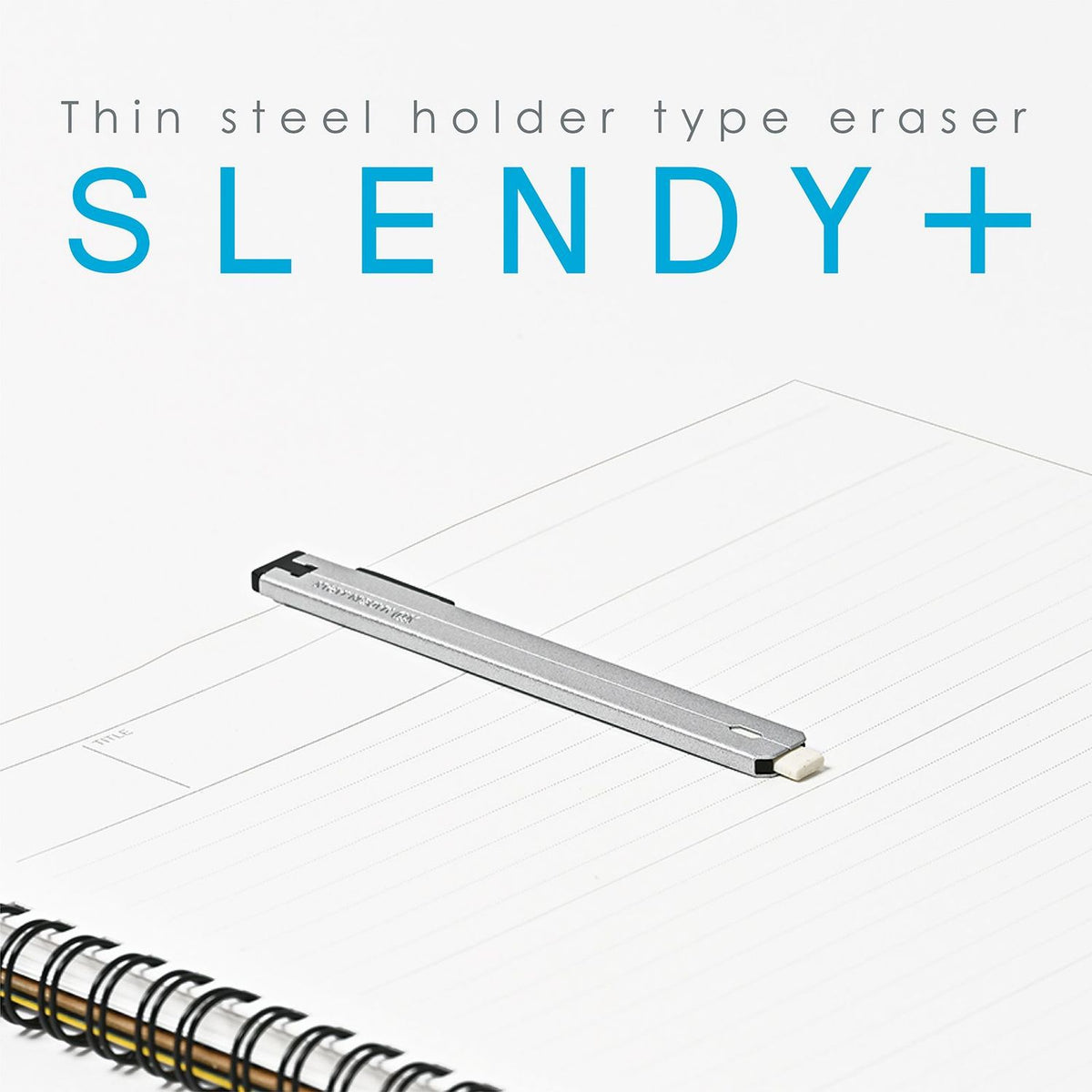 Slendy+ Silver This Steel Eraser Holder