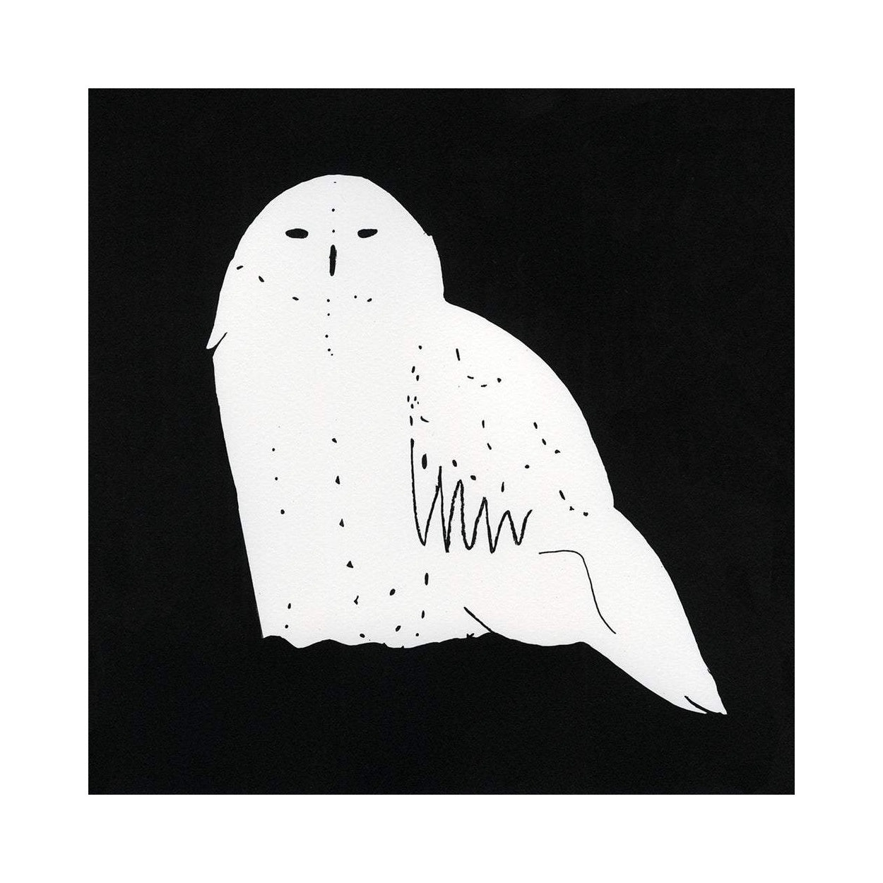 Snowy Owl Screen Print