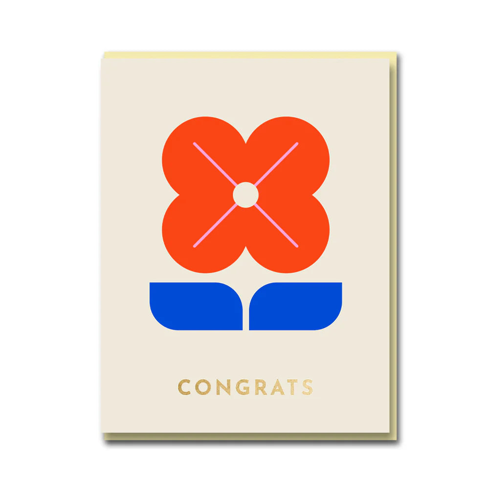 Sparkle & Spin Congratulations Card